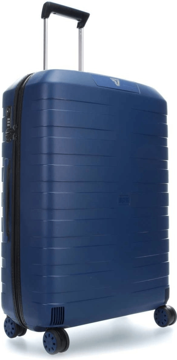Roncato Valise Box 2.0 4 roues 69 cm bleu