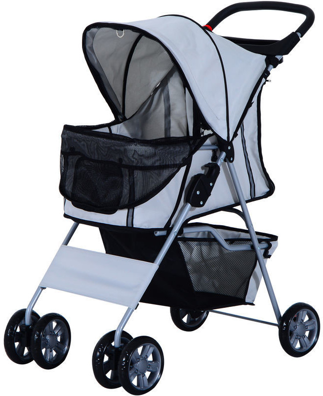 Pawhut Dog stroller grey