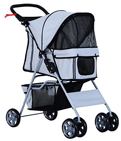 Pawhut Poussette pour chien D00 Pawhut Poussette pour chien D00
