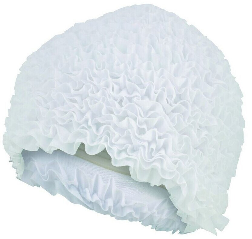 Fashy Frilly Bathing Cap (3448) white
