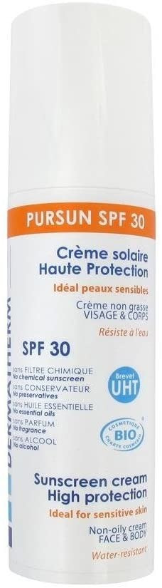 Dermatherm Crème solaire PurSun SPF 30 (50 ml)