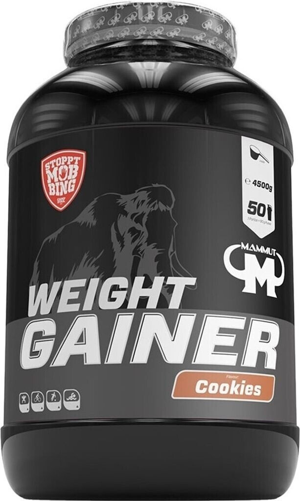 Mammut Best Body Weight Gainer Crash 5000 4500g Cookies
