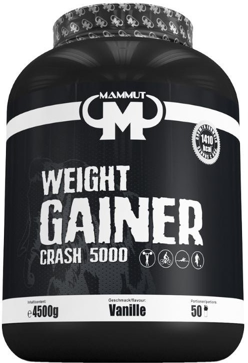 Mammut Best Body Weight Gainer Crash 5000 4500g Vanilla