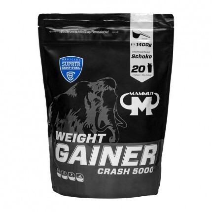 Mammut Best Body Weight Gainer Crash 5000 1400g