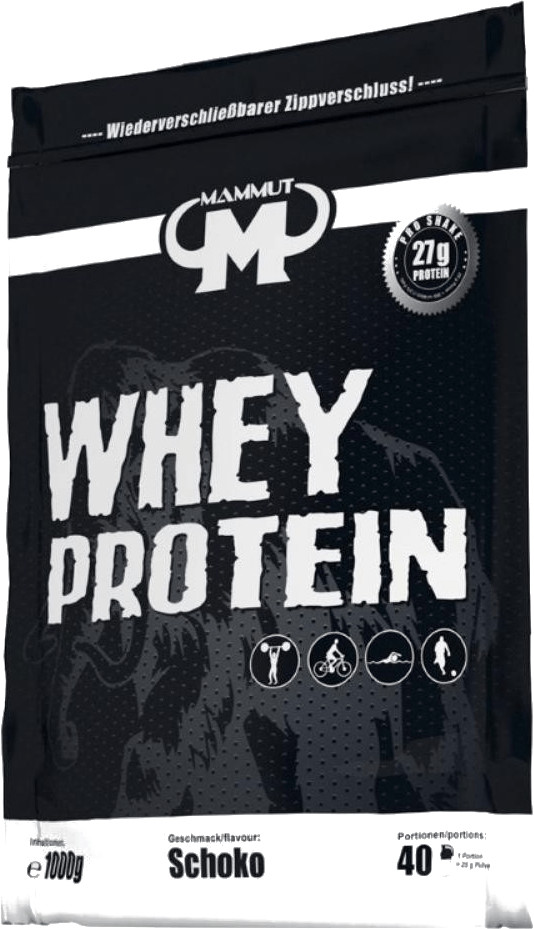Mammut Whey Protein 1000 g chocolat