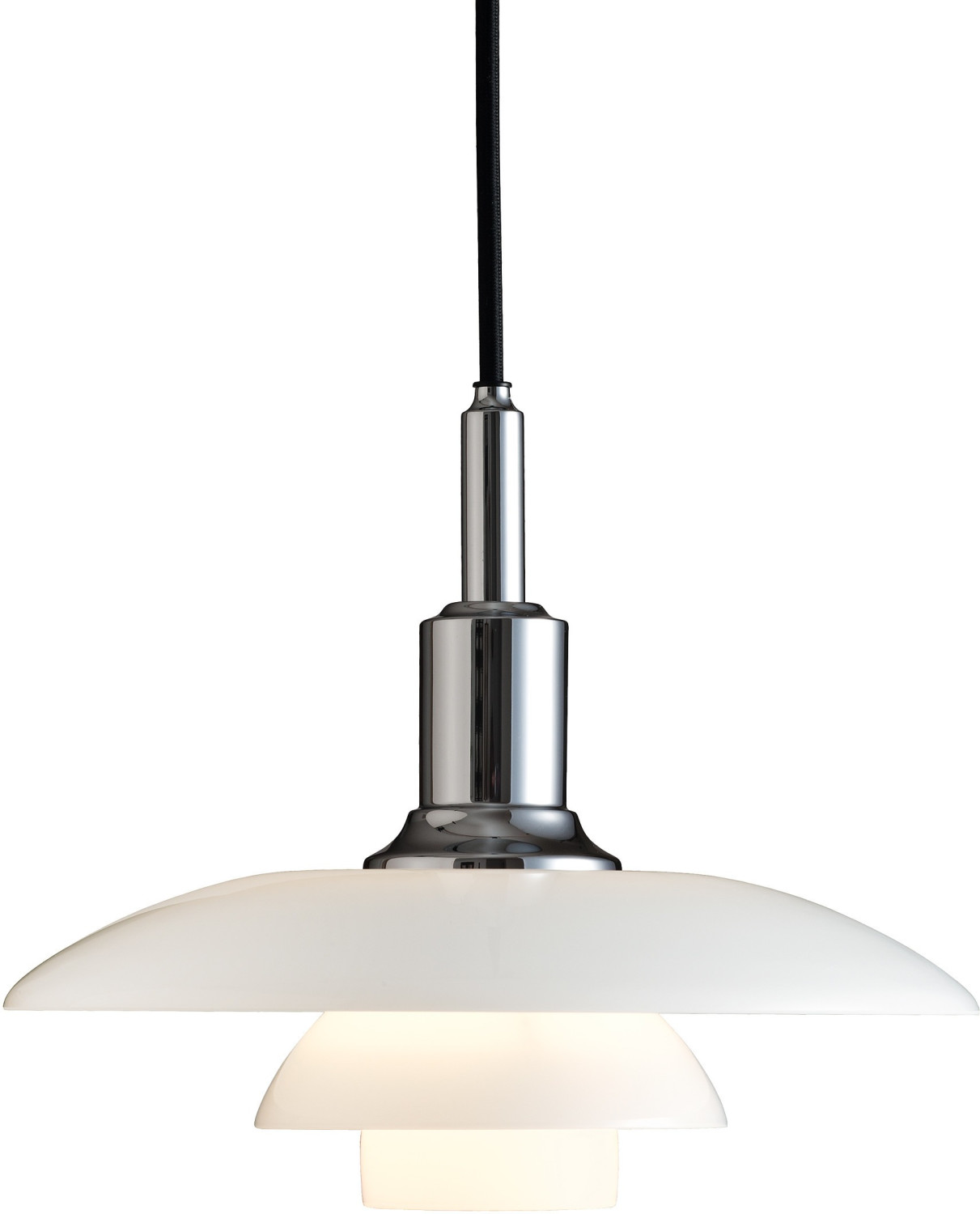 Louis Poulsen PH 3/2 Plastic-Brass / black-chrome