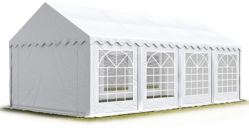 Toolport Tente de réception Economy 4 x 8 m blanc