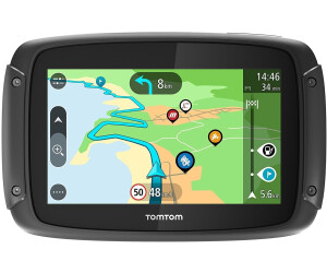 TomTom Solution antivol Cartographie Europe 49 pays Zones de Danger à Vie Appel Mains-Libres GPS Moto Trafic TomTom Rider 500 Routes sinueuses et vallonnées 