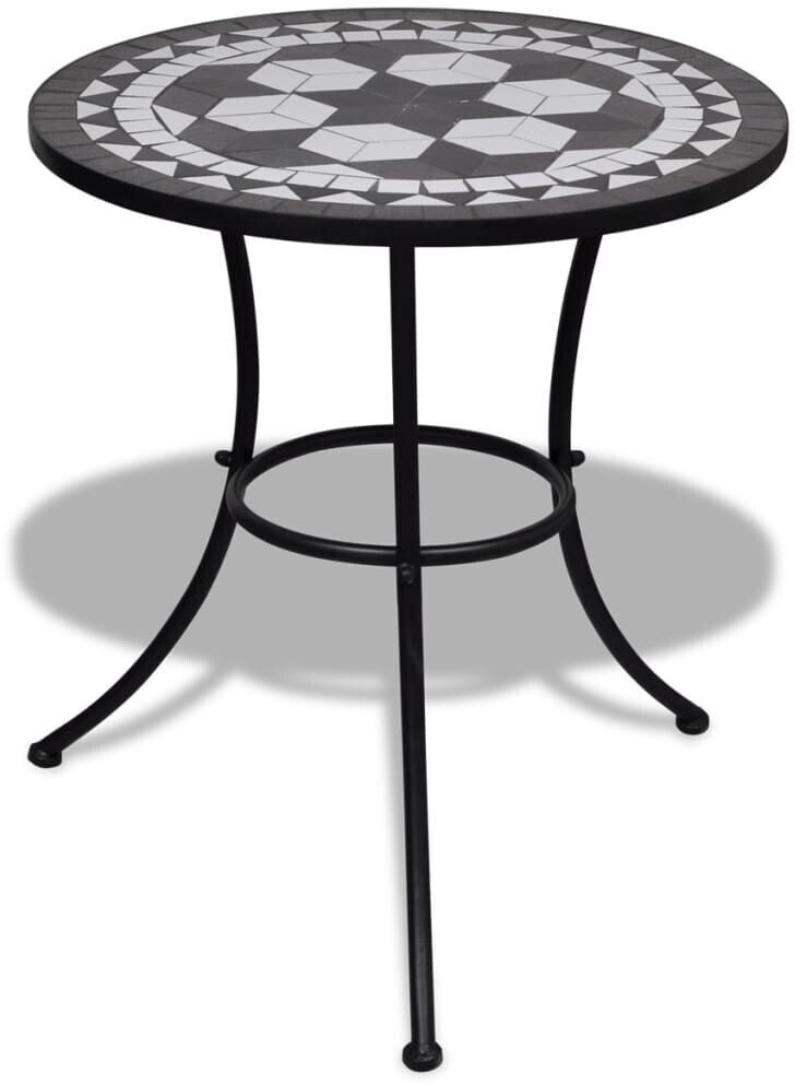 VidaXL Table de bistro mosaïque 60 cm terre cuite (41528)