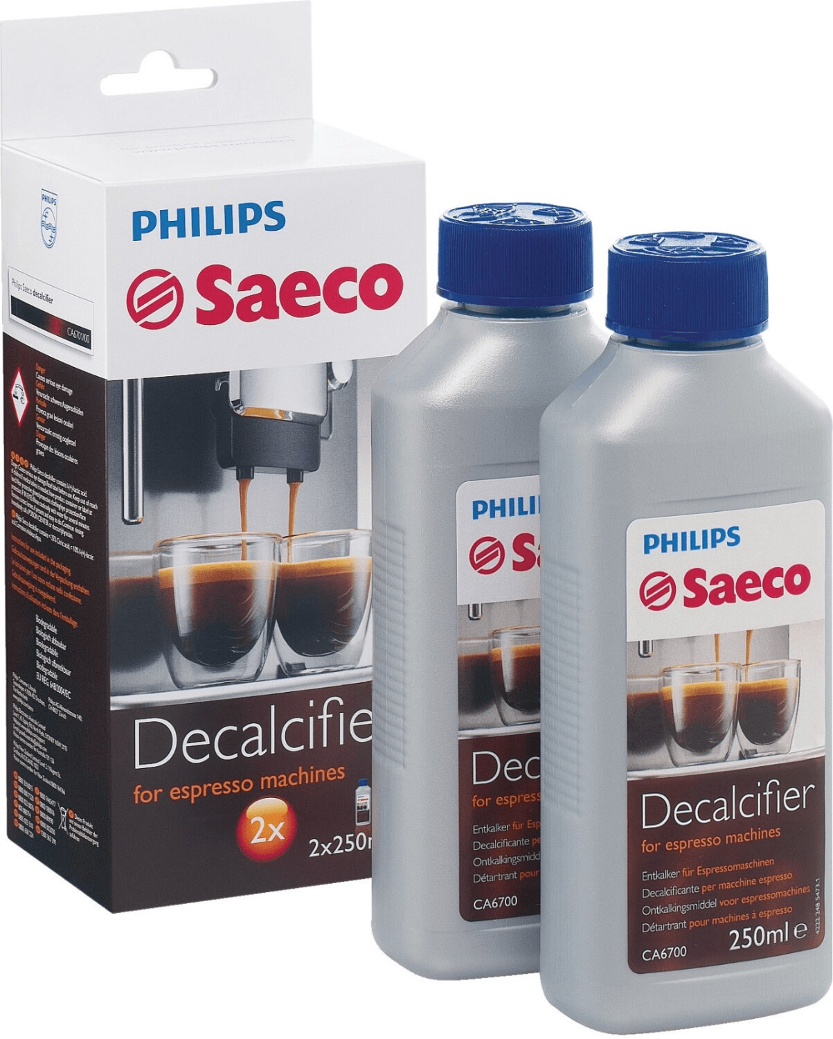 Saeco CA6701/00 Entkalker 2 x 250 ml ab 12,70 € Preisvergleich bei