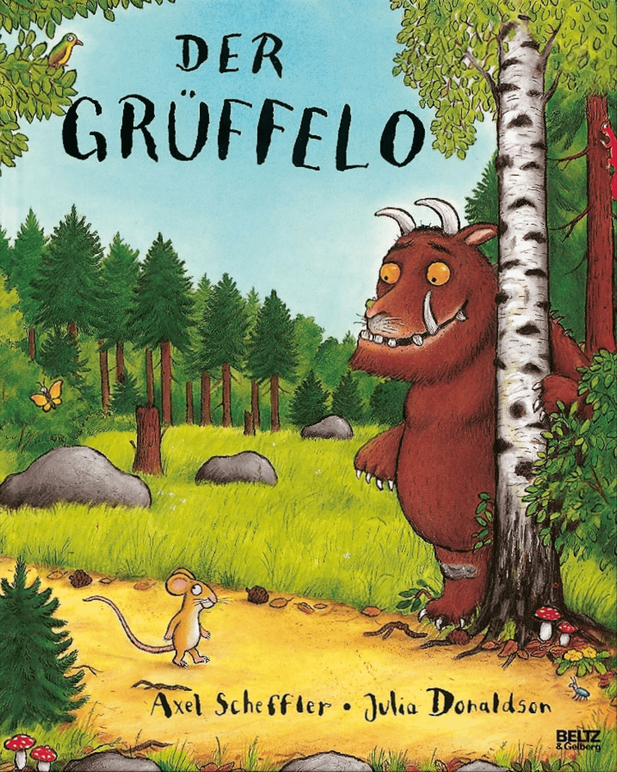 Der Grüffelo (Pappbilderbuch) (Axel Scheffler, Julia Donaldson)
