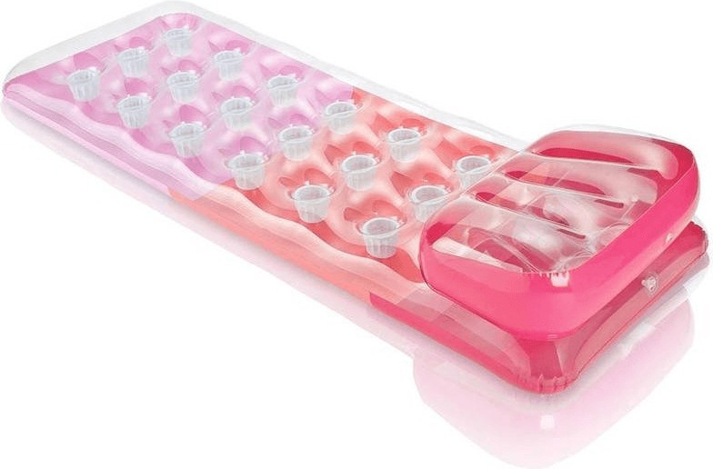 Intex Matelas de piscine Fashion Lounge rose