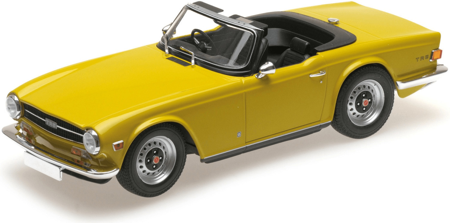 Minichamps Triumph TR6 1973 jaune 1:18 (Triumph TR6 1973 (155132034)