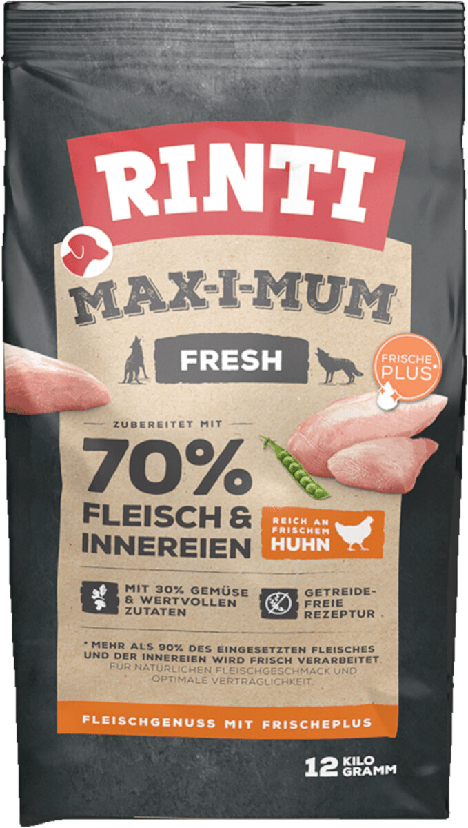Rinti Croquettes pour chien Chicken Adult dry dog food 12kg Rinti Croquettes pour chien Chicken Adult dry dog food 12kg