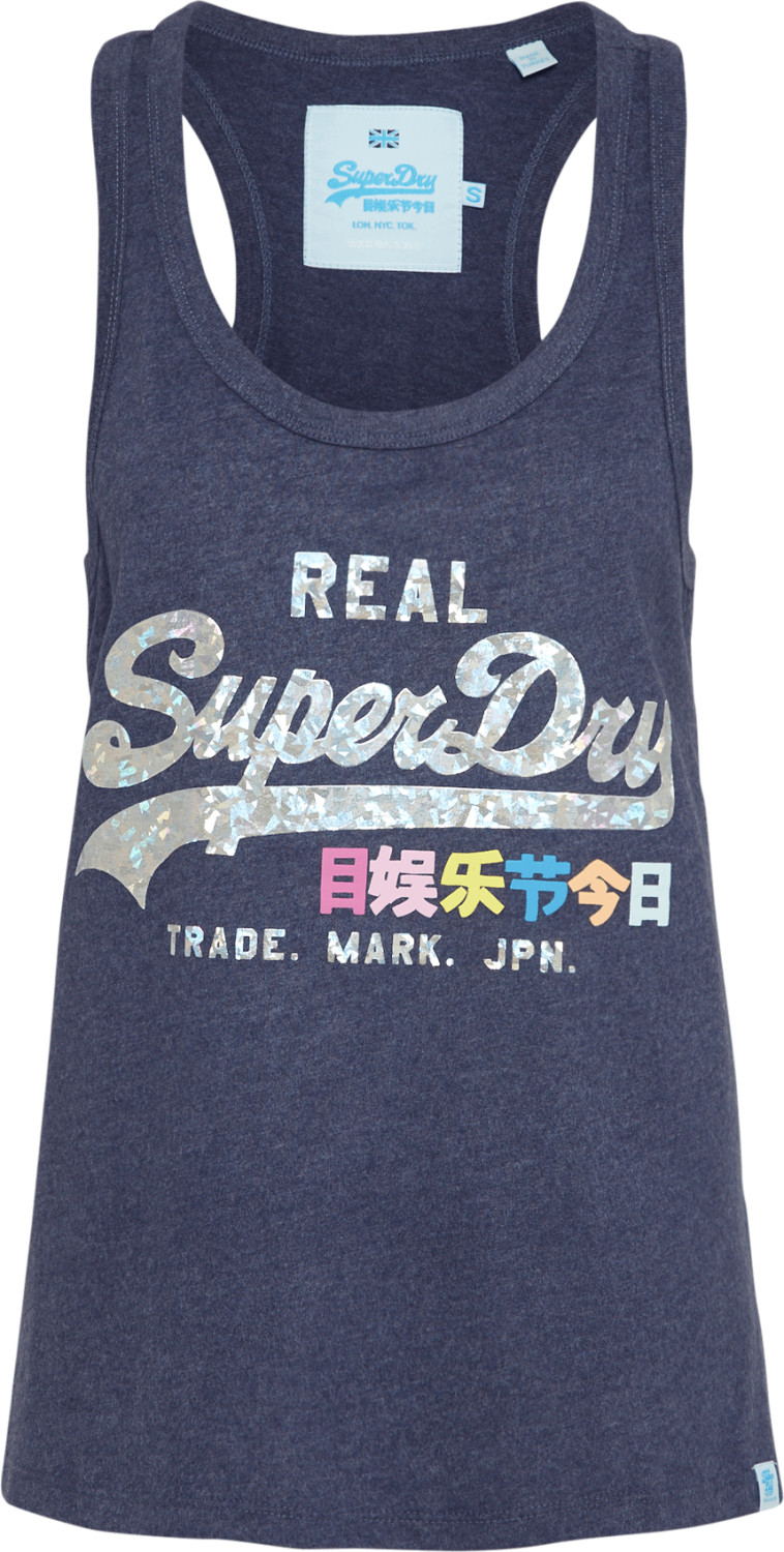 Superdry Premium Goods Tanktop princeton blau (G60003YQ)