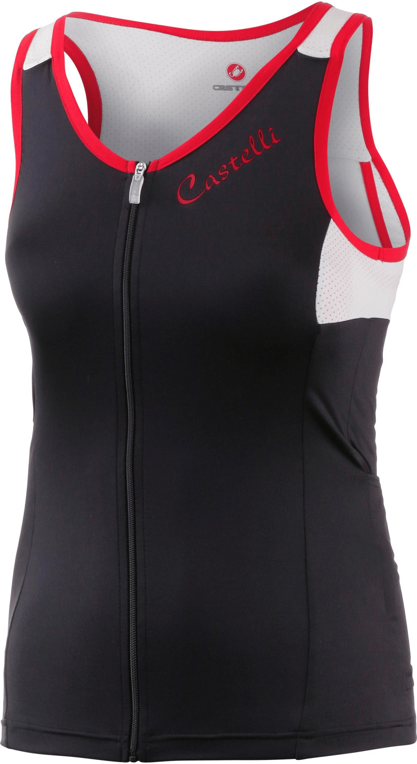 Castelli Solare Top black/white/red