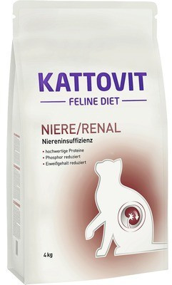 Kattovit Croquettes pour chat Renal 4kg Kattovit Croquettes pour chat Renal 4kg