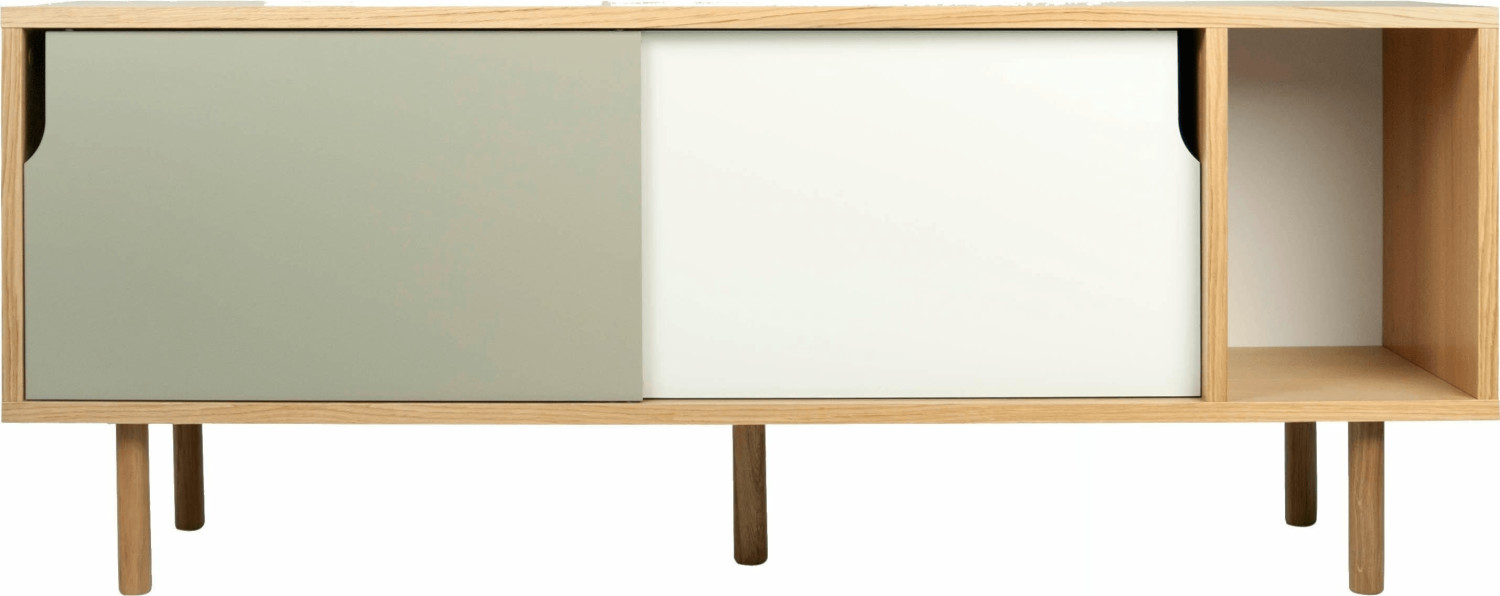 TemaHome Dann 165 cm Oak / white-grey