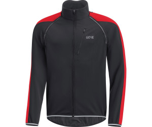 Gore M C3 Gore Windstopper Phantom Zip Off Jacke blackred Gore M C3 Gore Windstopper Phantom Zip Off Jacke blackred