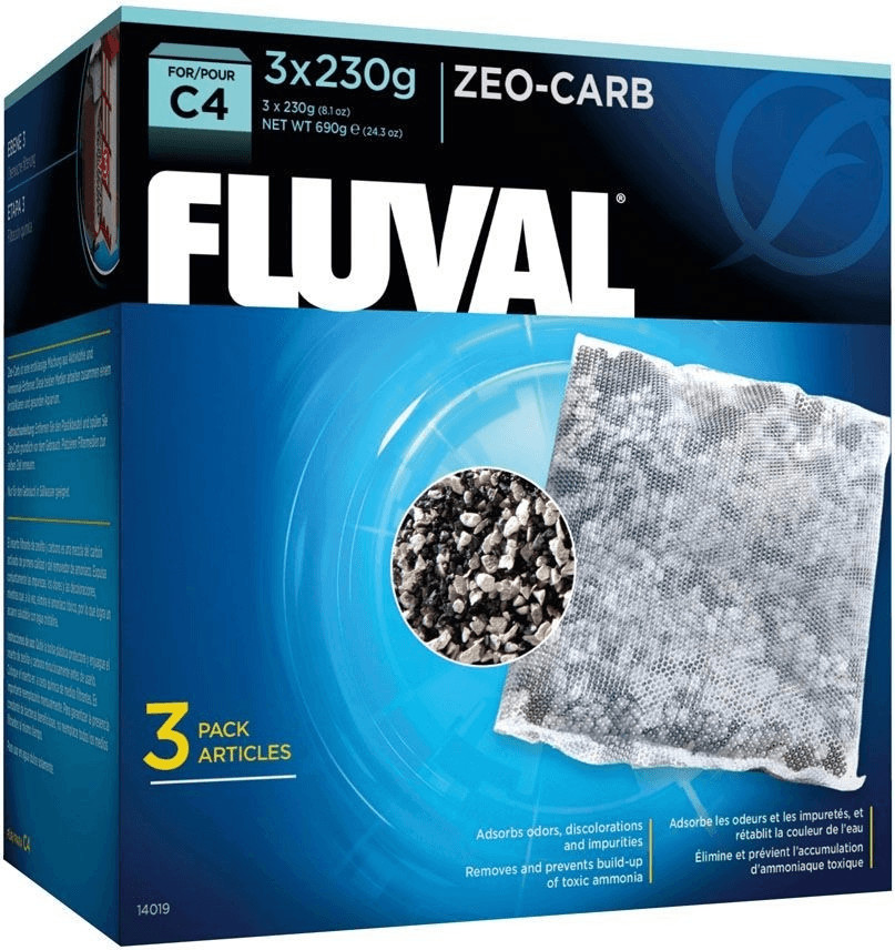 Fluval Zeo-Carb C4 3 x 230 g