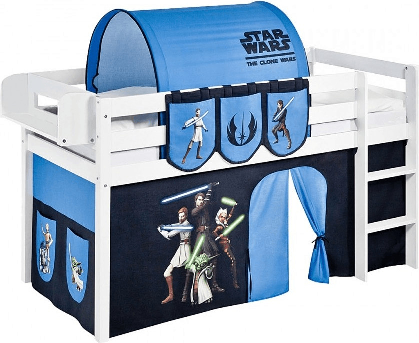 Lilokids Play Bed JELLE (Star Wars the Clone Wars/white)
