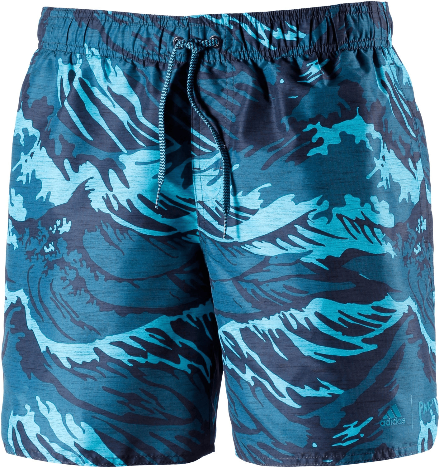 Adidas Parley Swim Shorts noble indigo/bright cyan (CV5178)