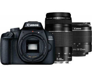 Canon EOS 4000D Kit 18-55mm + 75-300mm