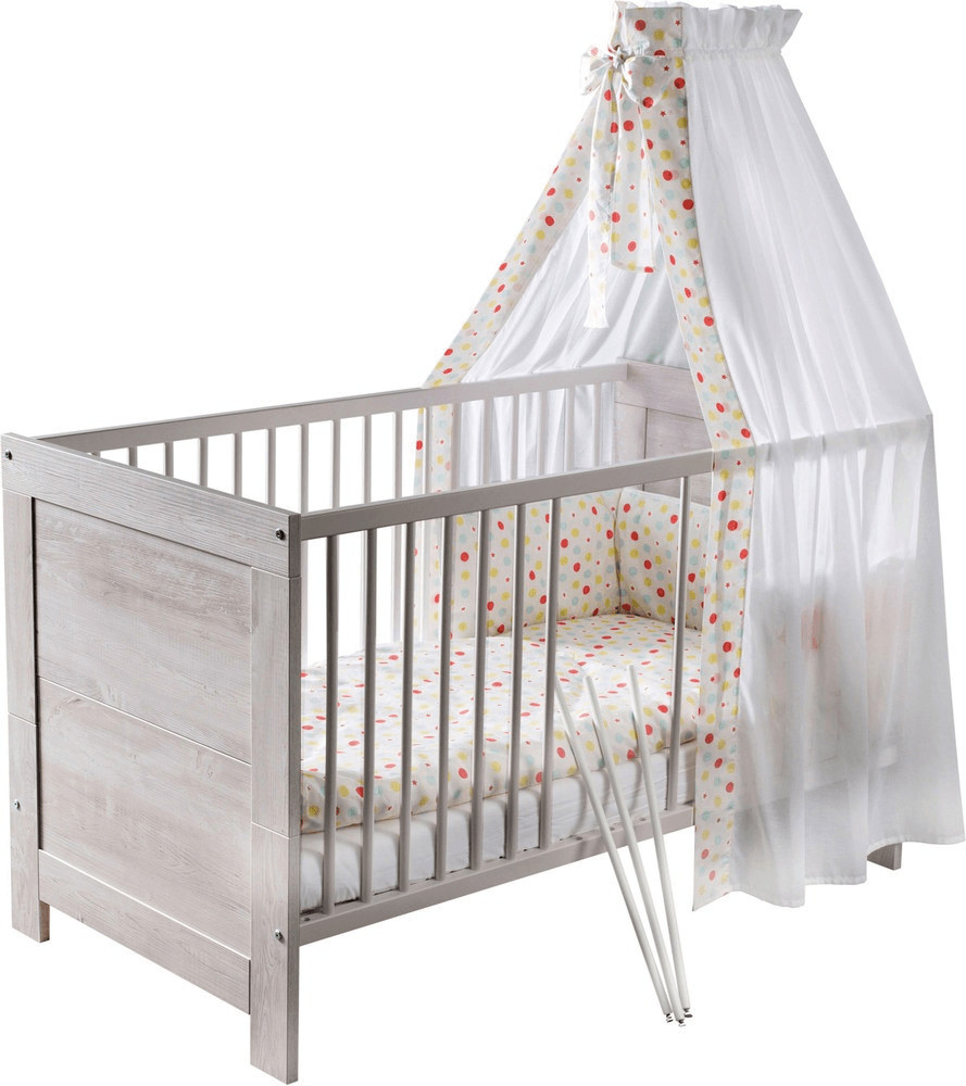 Schardt Nordic Cascina Kombi- Bed 70x140cm white/grey