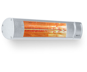 Radiateur Infrarouge Suspendu TROTEC IR 2010 SC - 2000W - IP45 étanche - Avec éclairage LED Et Télécommande - Pour Terrasse, Restaurant Extérieur