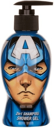 Marvel Avengers Captain America 2in1 Shampoo & Shower Gel (300 ml)