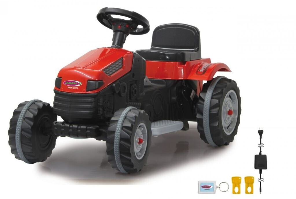 Jamara Tracteur Strong Bull 6 V rouge
