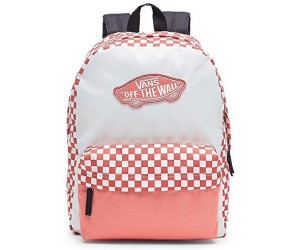 vans backpack checkerboard pink