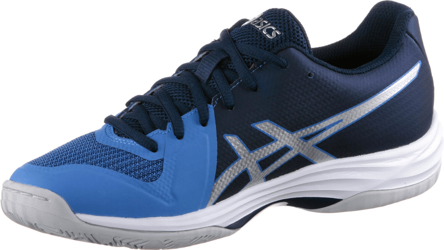 Asics Gel-Tactic femmes regatta blue/silver/indigo blue