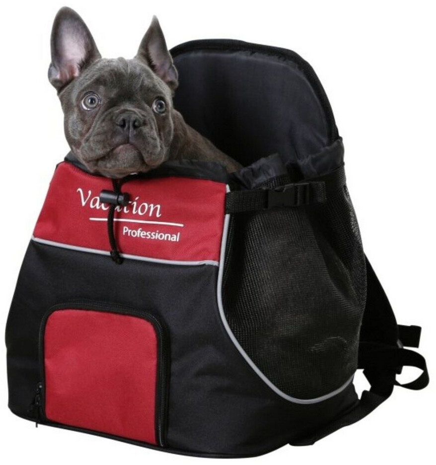 Kerbl Front Carrying Bag Vacation black/red