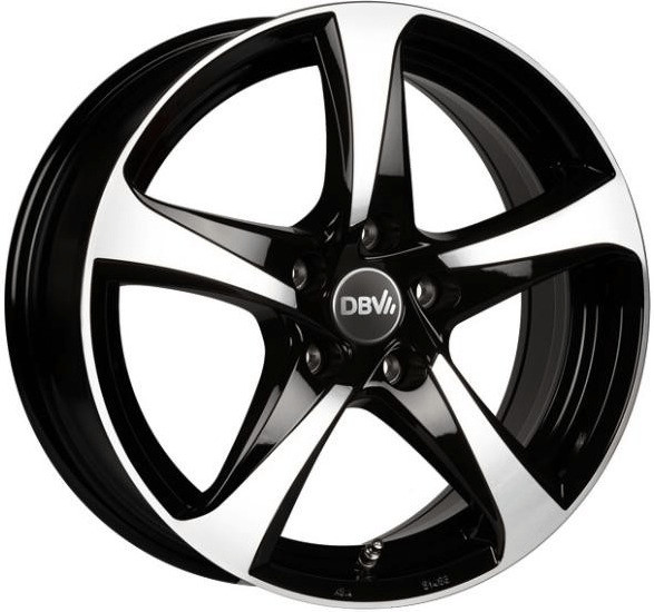 DBV 5SP 001 (7x17) black front polish