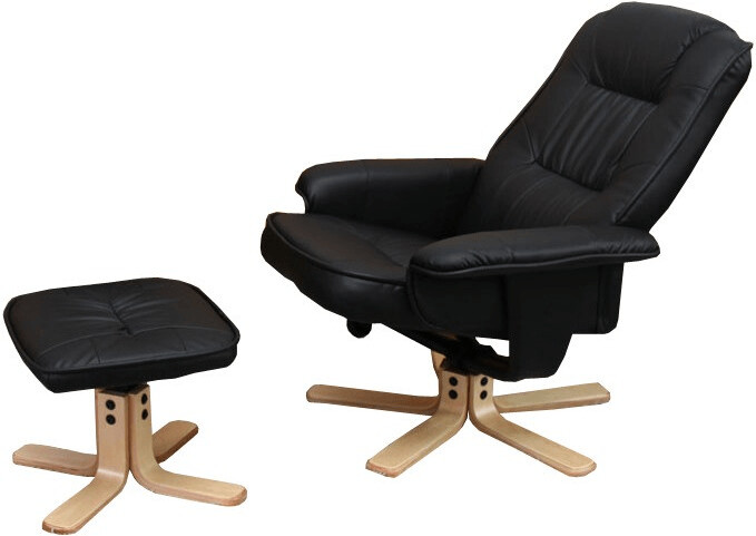 Mendler M56 with footstool black