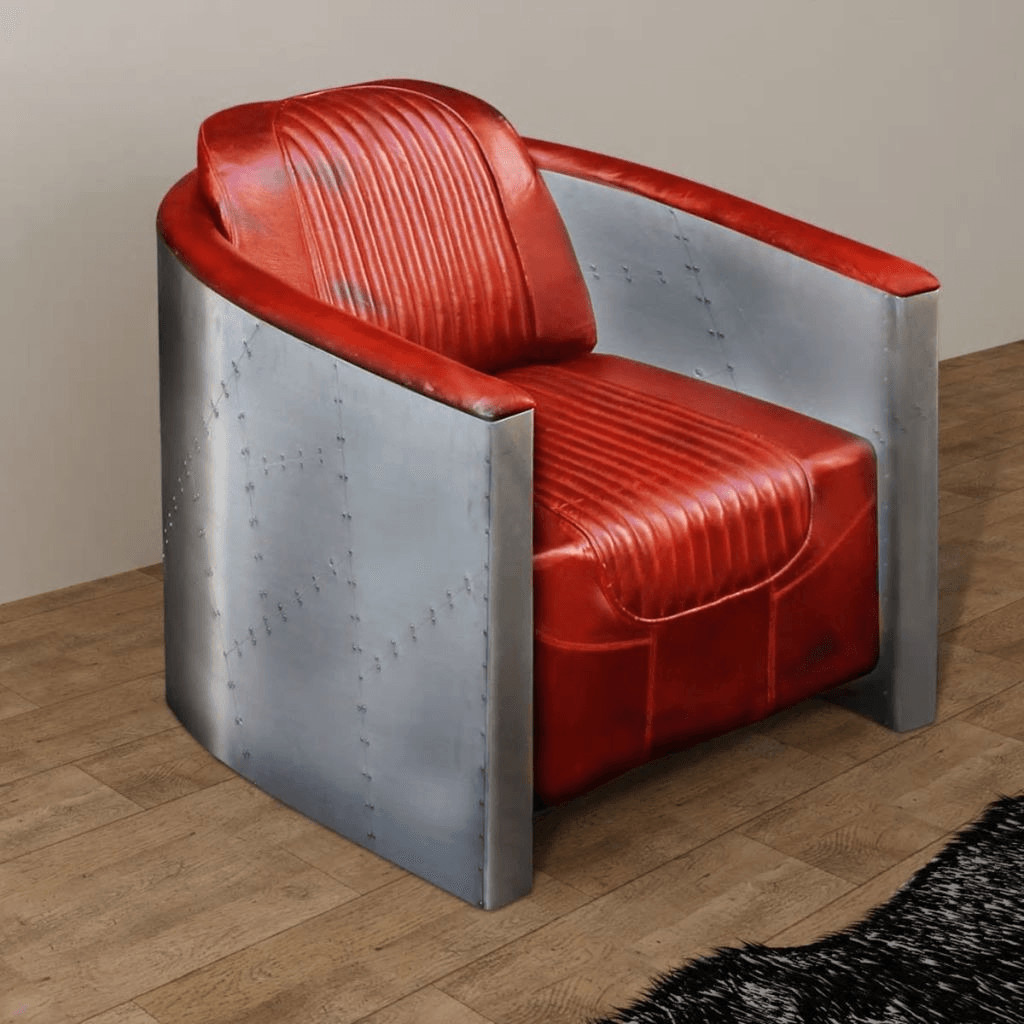 VidaXL 79x71x90 cm red