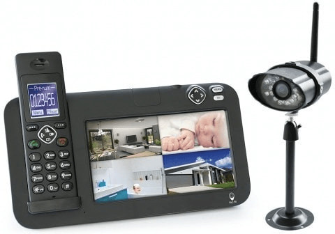 SCS Sentinel Kit vidéosurveillance téléphone DECT 1 caméra
