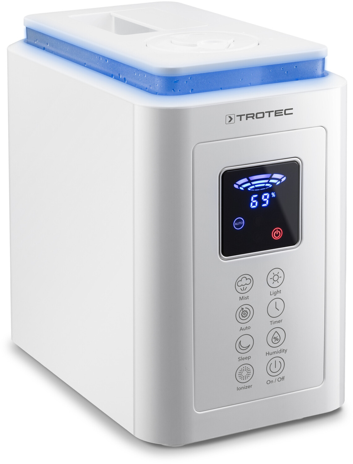 Humidificateur {Réservoir d'eau 2,2 L} Humidificateurs à ultrasons