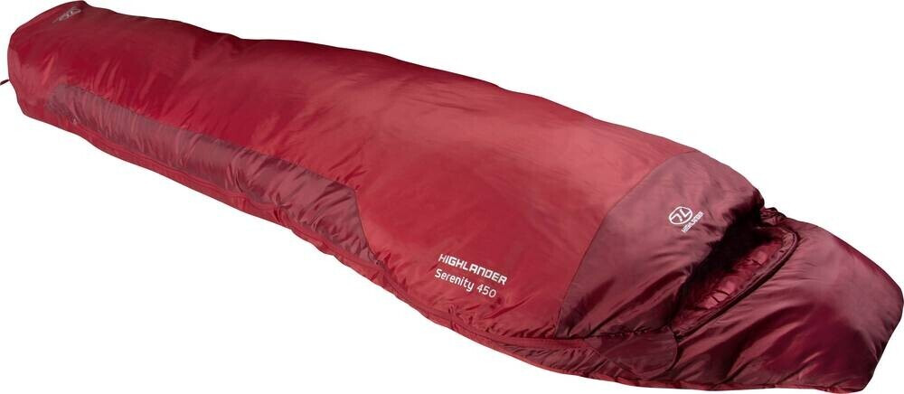 Photos - Sleeping Bag Highlander Outdoor  Serenity 450  (230, red)