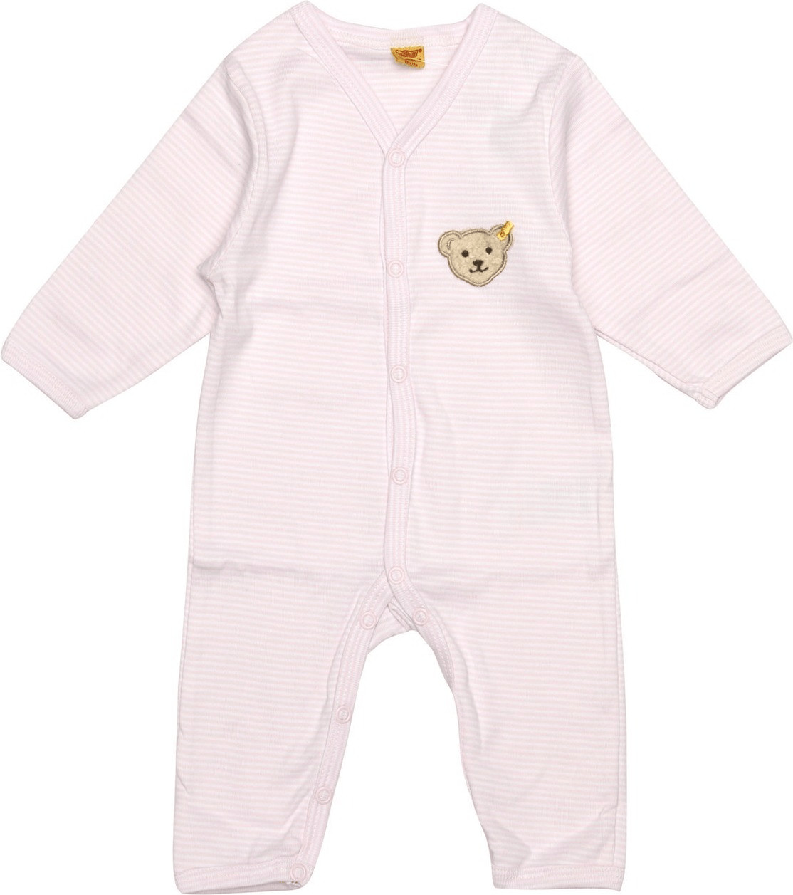 T-Shirt Langarm GOTS Steiff Unisex Baby Mit S/ü/ßer teddyb/ärapplikation Set Strampler