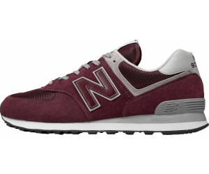 new balance burgundy leather