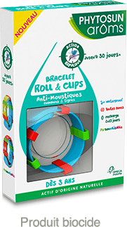 Phytosun arôms Bracelet Roll & Clips anti-moustiques