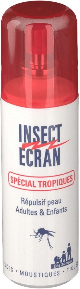 INSECT ECRAN Répulsif peau spécial Tropiques (75 ml)