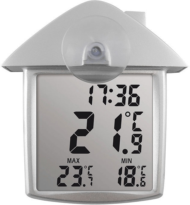 Inovalley Thermomètre fenêtre solaire