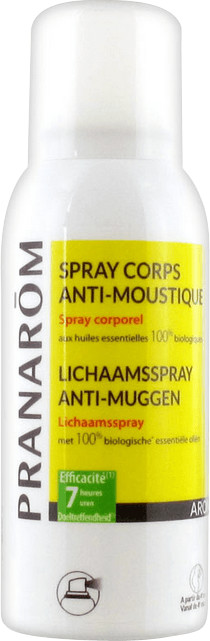 Pranarôm Spray corps anti-moustique (75 ml)