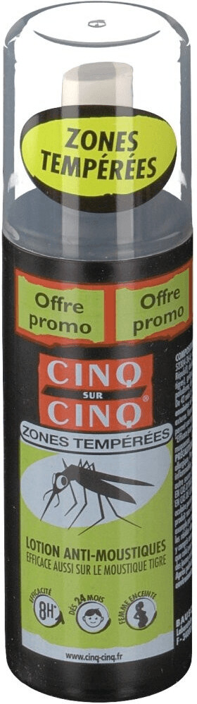 Cinq sur Cinq Spray zones tempérées (100 ml)
