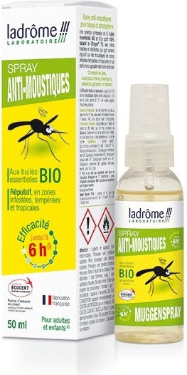 Ladrôme Spray anti-moustiques bio (50 ml)