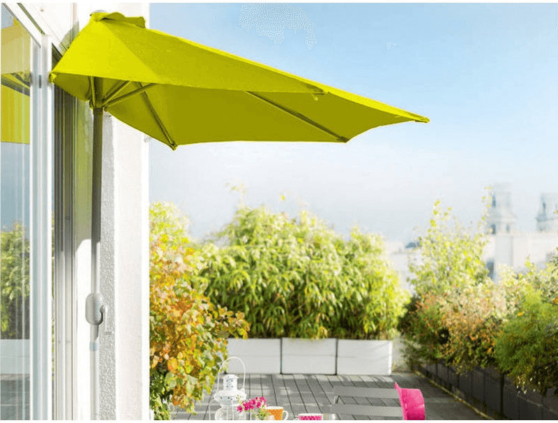 Hespéride Demi parasol de balcon Séréna