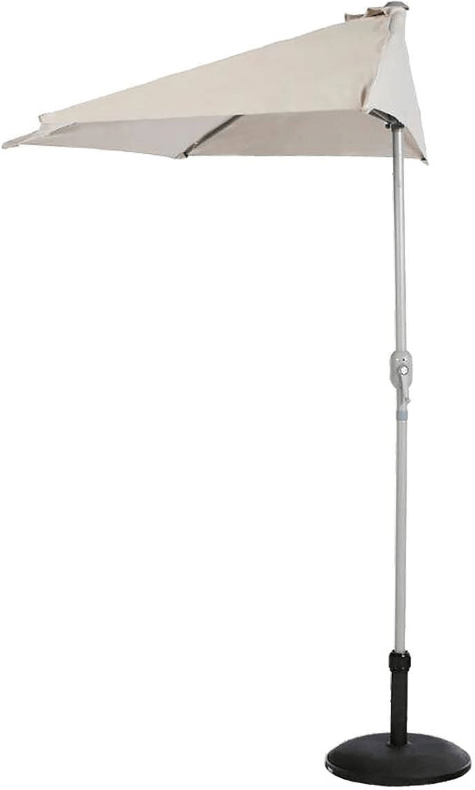 Hespéride Demi parasol de balcon Séréna sable